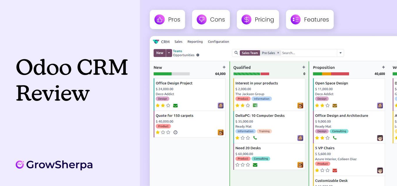 Odoo CRM Review