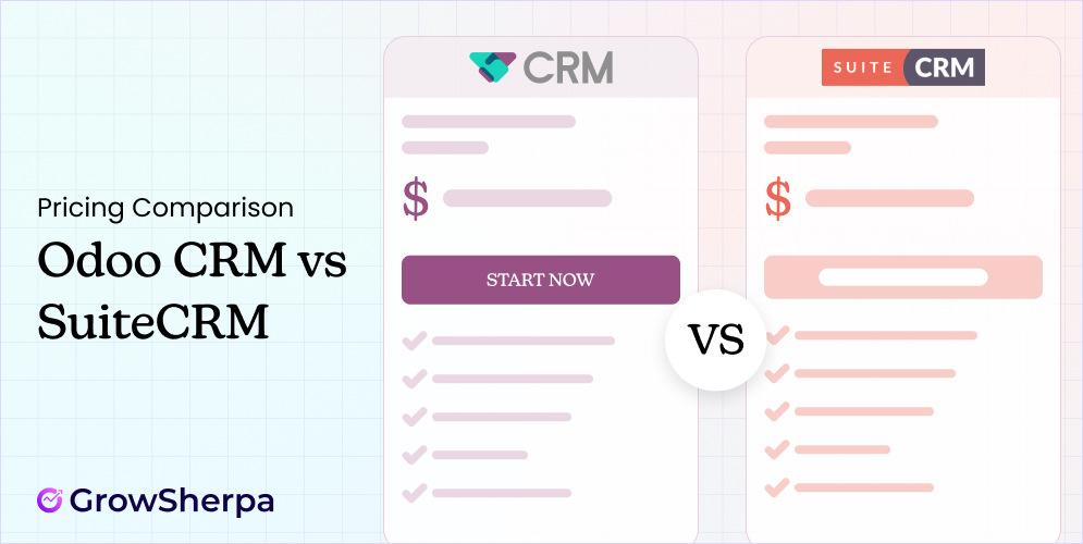 SuiteCRM and Odoo - Pricing Comparison